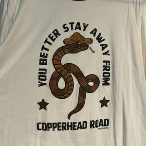 Rodeo Hippie “copperhead road” ringer tee